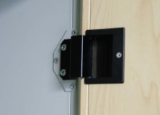 ECOLockers öltözőszekrény: strapabíró ajtómechanika